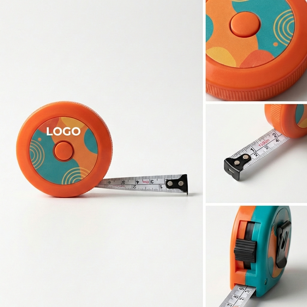 Retractable Dual-Scale Measuring Tape - 60 Inch / 150cm Flexible Ruler